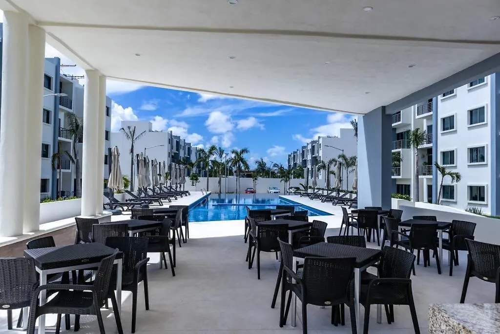 Departamento De 2 Hab, Madison-Long Island, Cancun Apartment