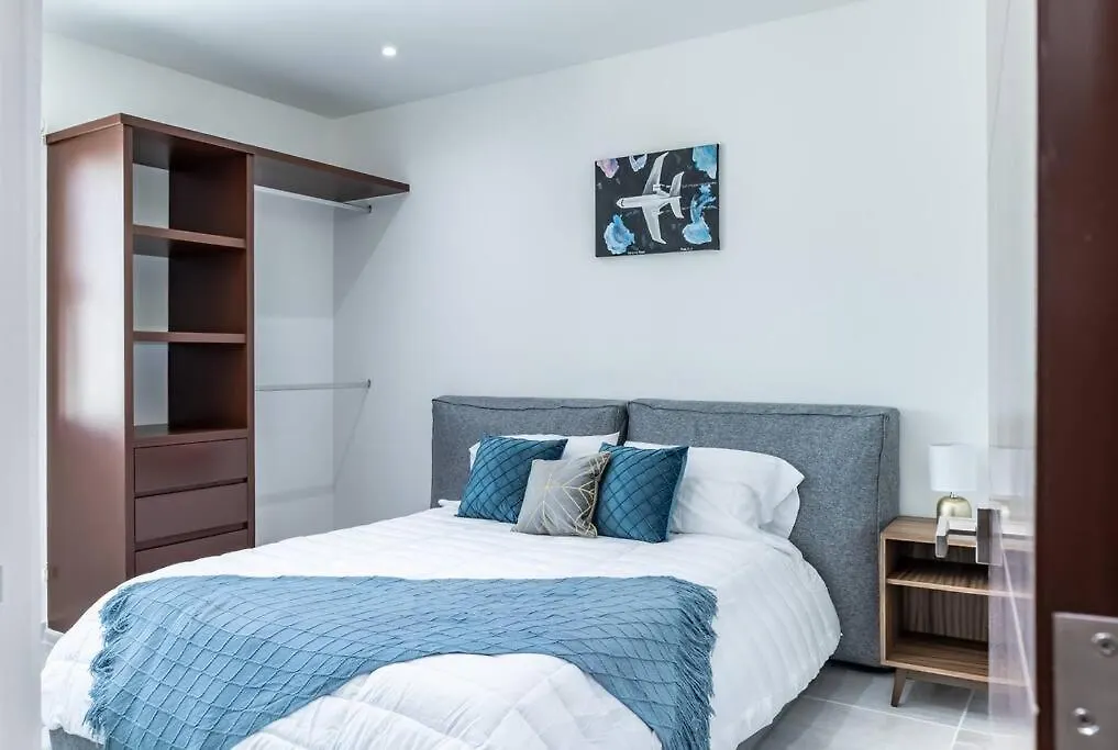 Departamento De 2 Hab, Madison-Long Island, Cancun Apartment 0*,